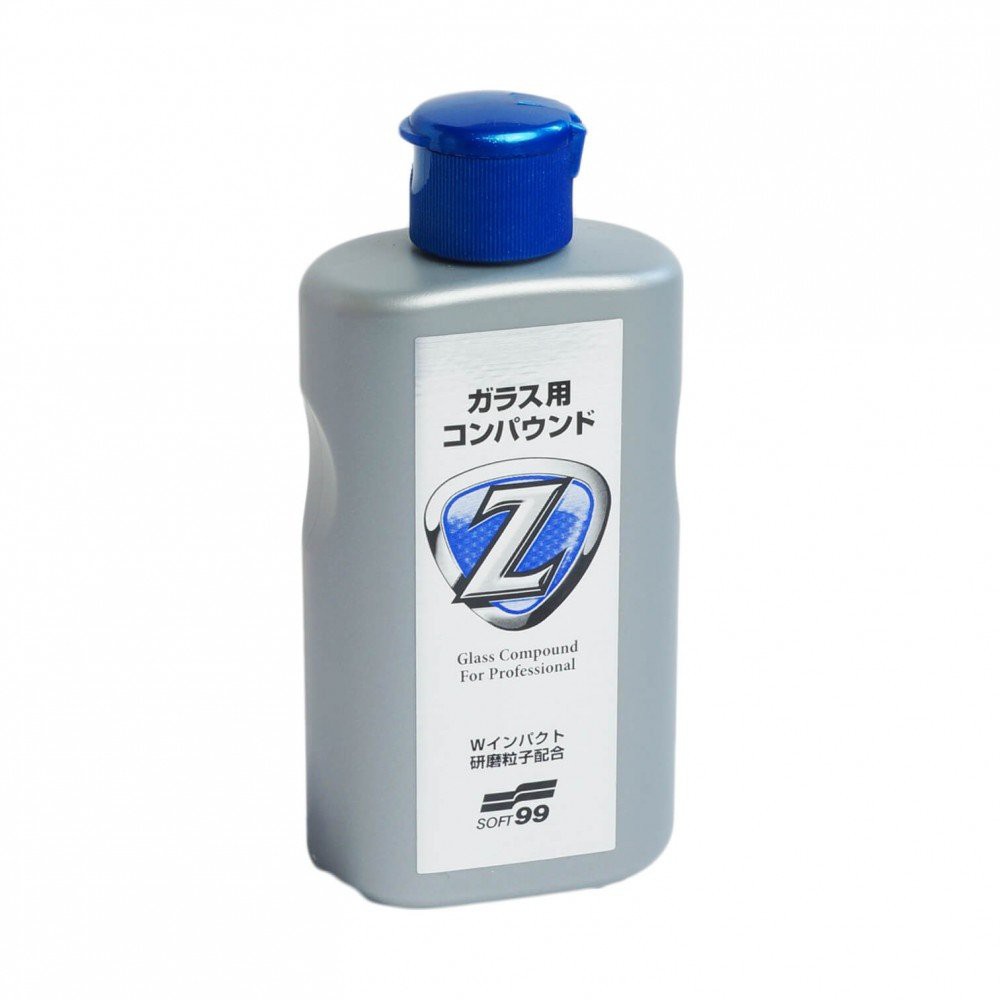 Tẩy ố mốc, tẩy lớp nano cũ phục hồi kính như mới Glaco Compound Z G-42 Soft99 | Made in Japan