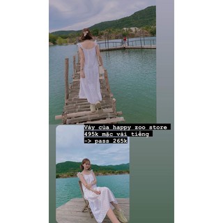 đầm kido cut out lưng new tag