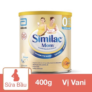[HSD T12-2023] Sữa Bột Similac Mom IQ 400g Hương Vani.