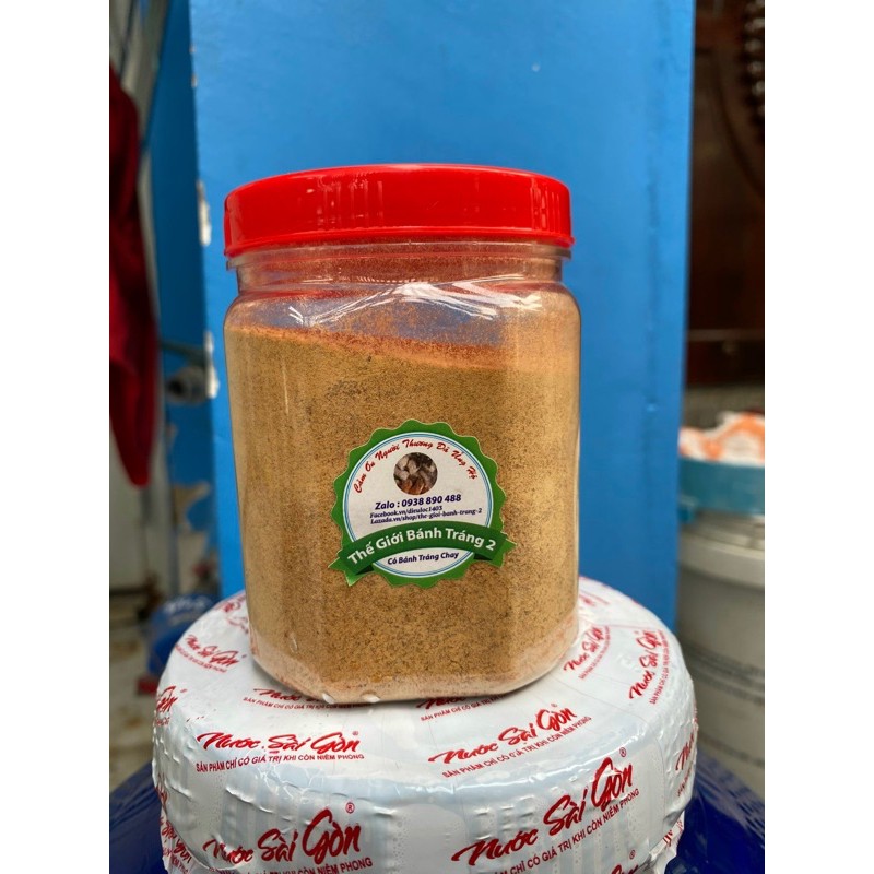 Muối tôm nhuyễn cay Tây Ninh siêu ngon hủ 250gr - chính gốc Tây Ninh