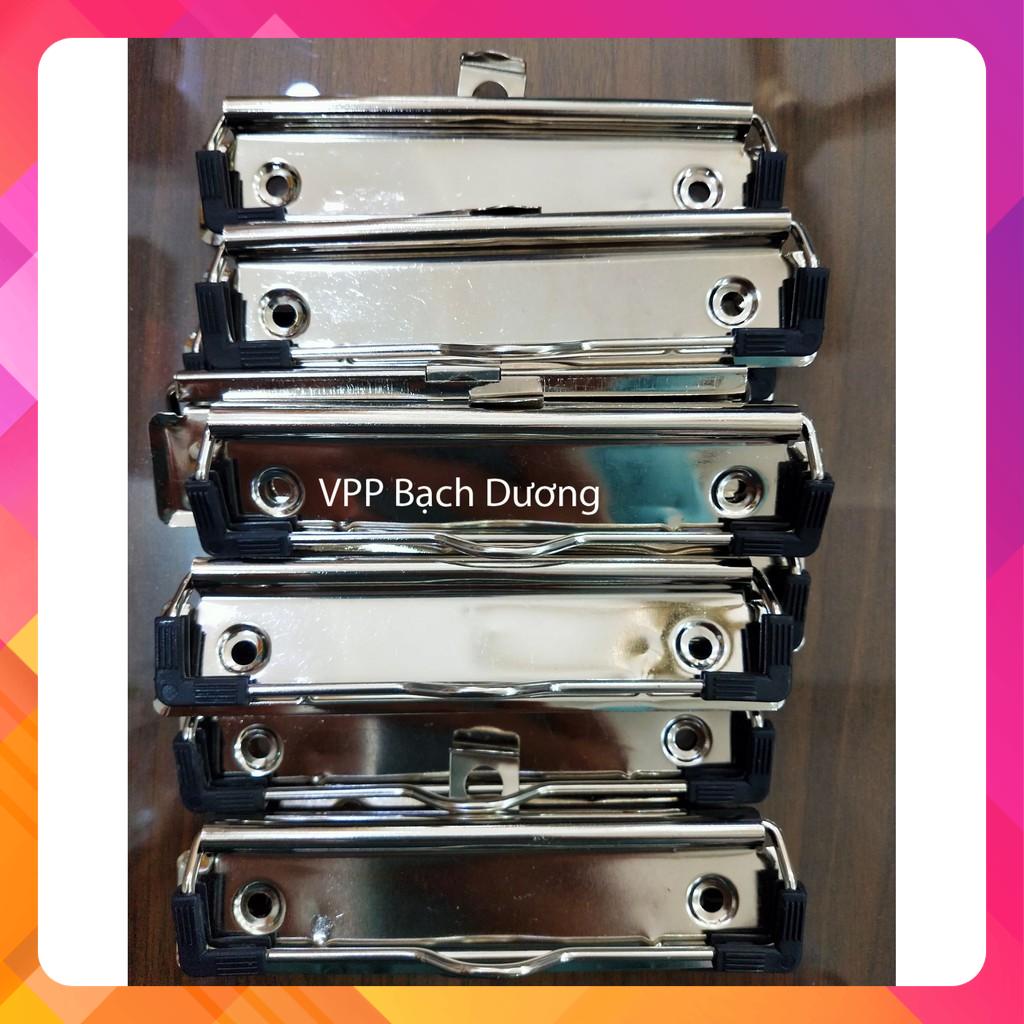 Kẹp trình ký 12cm - 10 cái - Còng trình ký - Kẹp trình ký inox - Trình ký inox