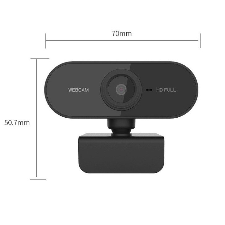 (Bảo hành 06 tháng) Webcam Kẹp Full HD 720P-1080P Màn Hình Tích Hợp Míc - Webcam Máy Tính Hỗ Trợ Học Trực Tuyến, để bàn
