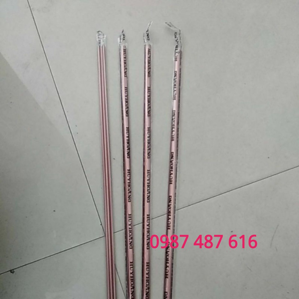 Thanh clemon mạ đồng Huy Hoàng [Gồm 4 thanh 1 m]