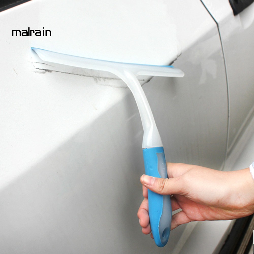 Dụng Cụ Cạo Tuyết Làm Sạch Kính Chắn Gió Xe Hơi Hình Chữ T Bằng Nhựa