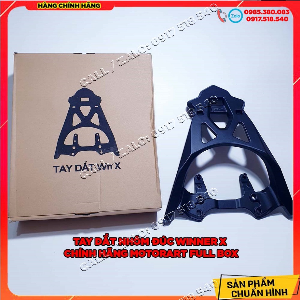 TAY DẮT NHÔM ĐÚC WINNER X HÀNG CHÍNH HÃNG MOTORART FULL BOX Ảnh thật Sp