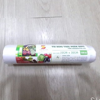Cuộn 120 Túi Đựng Thực Phẩm An Toàn Và Tiện Lợi 17*25;20*30;25*35