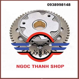 Bộ thớt đề nhông đề suzuki gn125 gn125-2f, hj125, en125, gz125 -nts