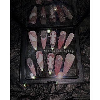 Set 10 Charm thiên thần trang trí móng mới