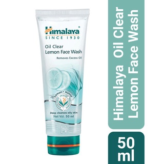 [ HB - GIFT] Sữa rửa mặt chanh se khít lỗ chân lông Himalaya Oil Control Lemon Face Wash 50ml