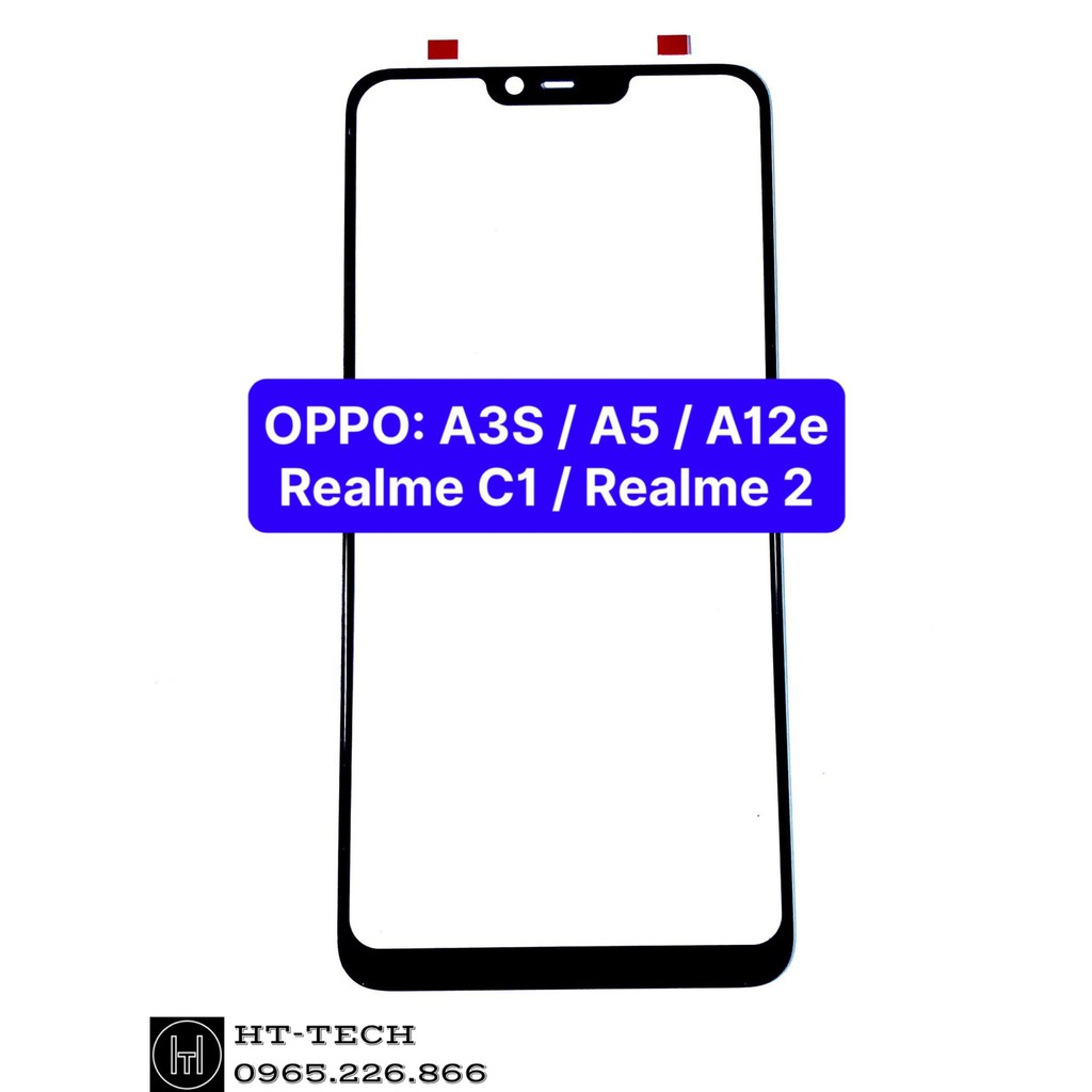 Kính OPPO A3s / A5 / A12e / Realme C1 / Realme 2