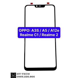 Kính oppo a3s / a5 / a12e / realme c1 / realme 2