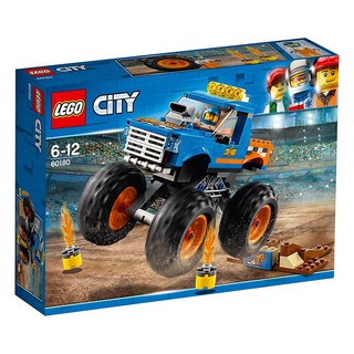 Đồ chơi lắp ráp LEGO CITY - Bộ xếp hình Xe Tải Quái Vật 60180 (192 Chi Tiết)