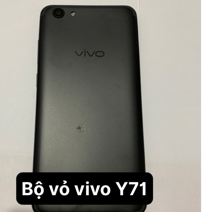 Bộ vỏ điện thoại full zin Vivo Y71 / Vivo 1724 ( dùng chung ) - bộ gồm lưng, sường, phím bấm, kính camera