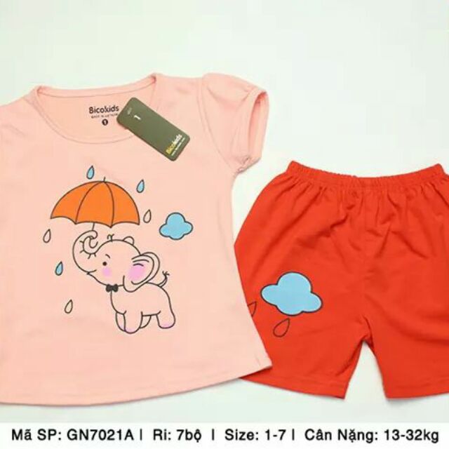 Combo 3 bộ bé gái