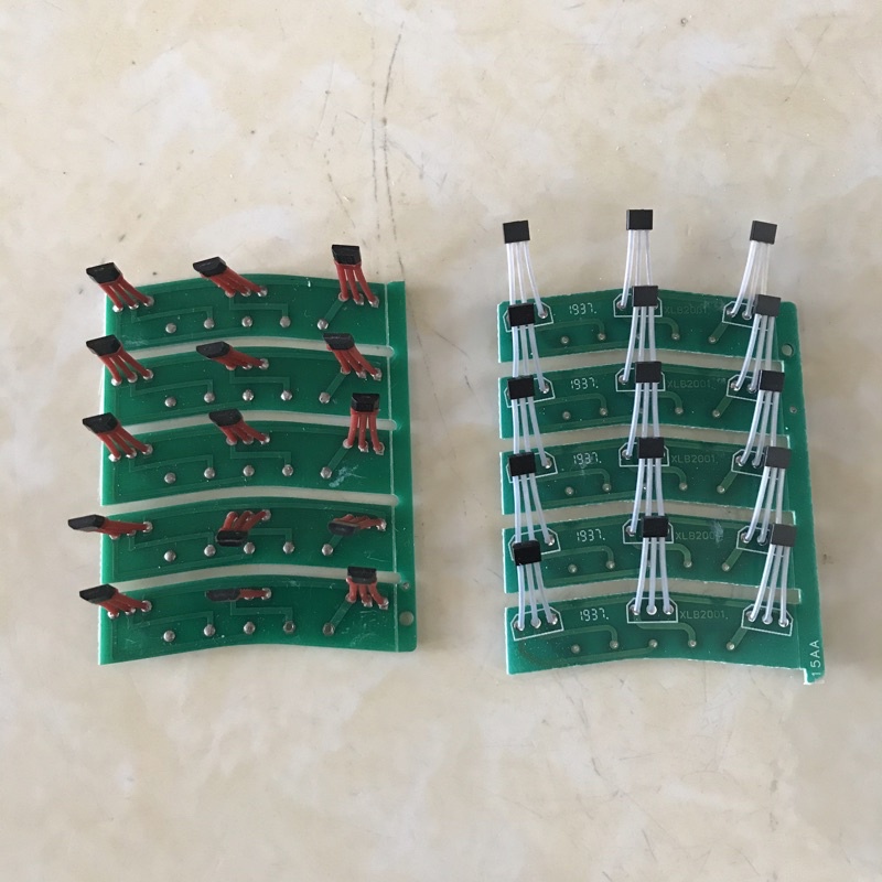 Mắt vỉ động cơ xe đạp điện, xe máy điện 3 mắt 1 vỉ 60-120 độ