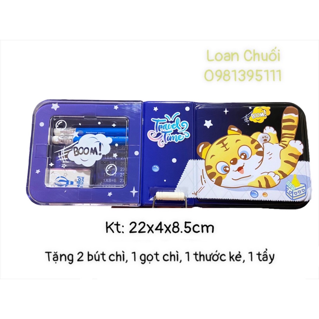 HỘP BÚT 2 NGĂN CAO CẤP - TOYS89
