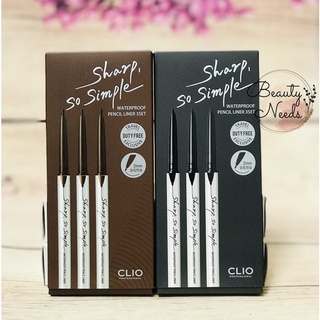 Chì kẻ viền mắt CLIO SHARP SO SIMPLE WATERPROOF PENCIL LINER 0.14g