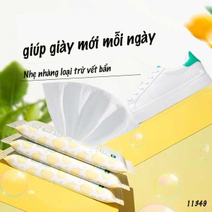 Khăn ướt lau giày chuyên dụng 11349