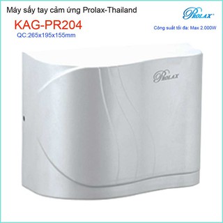 MÁY SẤY TAY CẢM ỨNG PROLAX KAG-PR204
