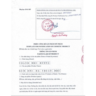 Kem bôi da Thuần _ Mộc 16g