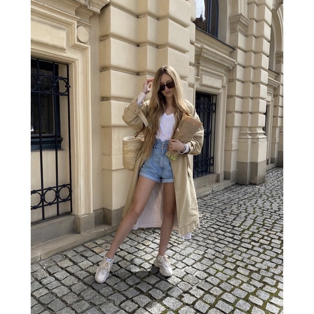 [Mã SKAMSALE07 giảm 10% đơn từ 150K] Áo khoác Trench Coat 2 hàng khuy | BigBuy360 - bigbuy360.vn