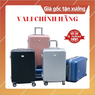 Vali Du Lịch - XƯỞNG VALI - Mã 828 Vali kéo nhựa bảo hành 5 năm chống va đập, chống trầy xước