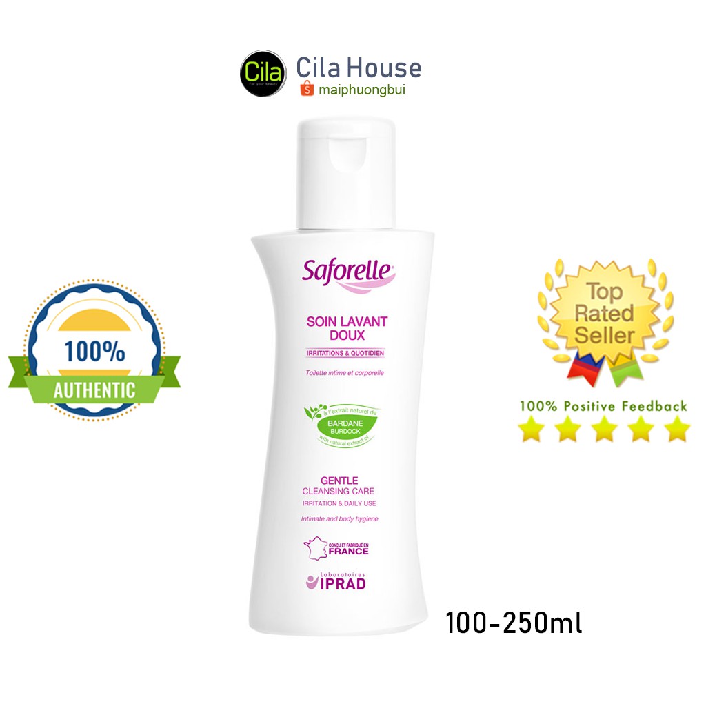 [MẪU MỚI] Dung dịch vệ sinh phụ nữ Saforelle Gentle Cleansing Care - Cila House thumbnail