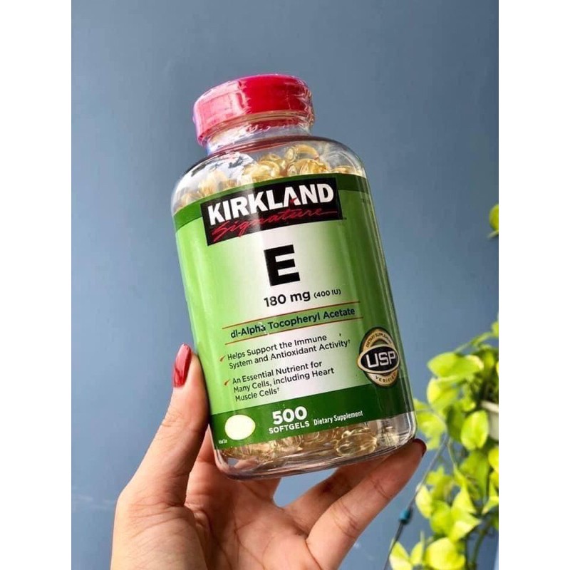 vitamin e mỹ 500 viên