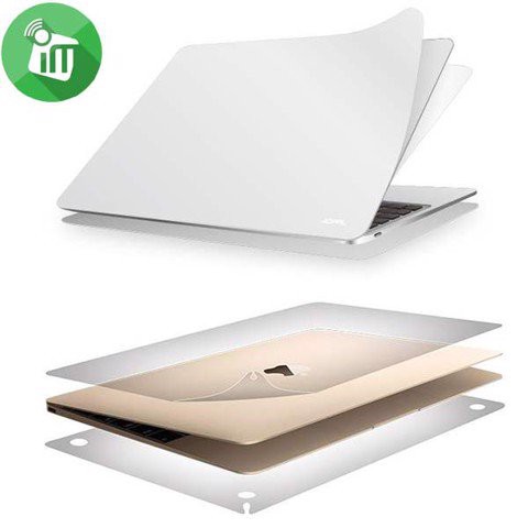 [Mã ELHAMS5 giảm 6% đơn 300K] Bộ Dán 4 Màu cho Macbook 12inch / Air 13 2018-2019 Chính Hãng JCPAL 5 In 1