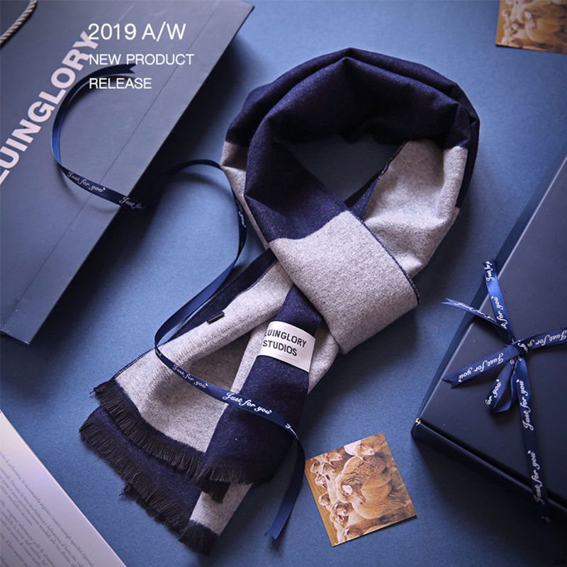 Khăn Choàng Cổ Giữ Ấm Mùa Thu Đông Cho Nam