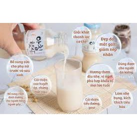 Sữa Gạo - Nước gạo Hàn Quốc OKF 1,5L- NƯỚC GẠO KHÔNG ĐƯỜNG