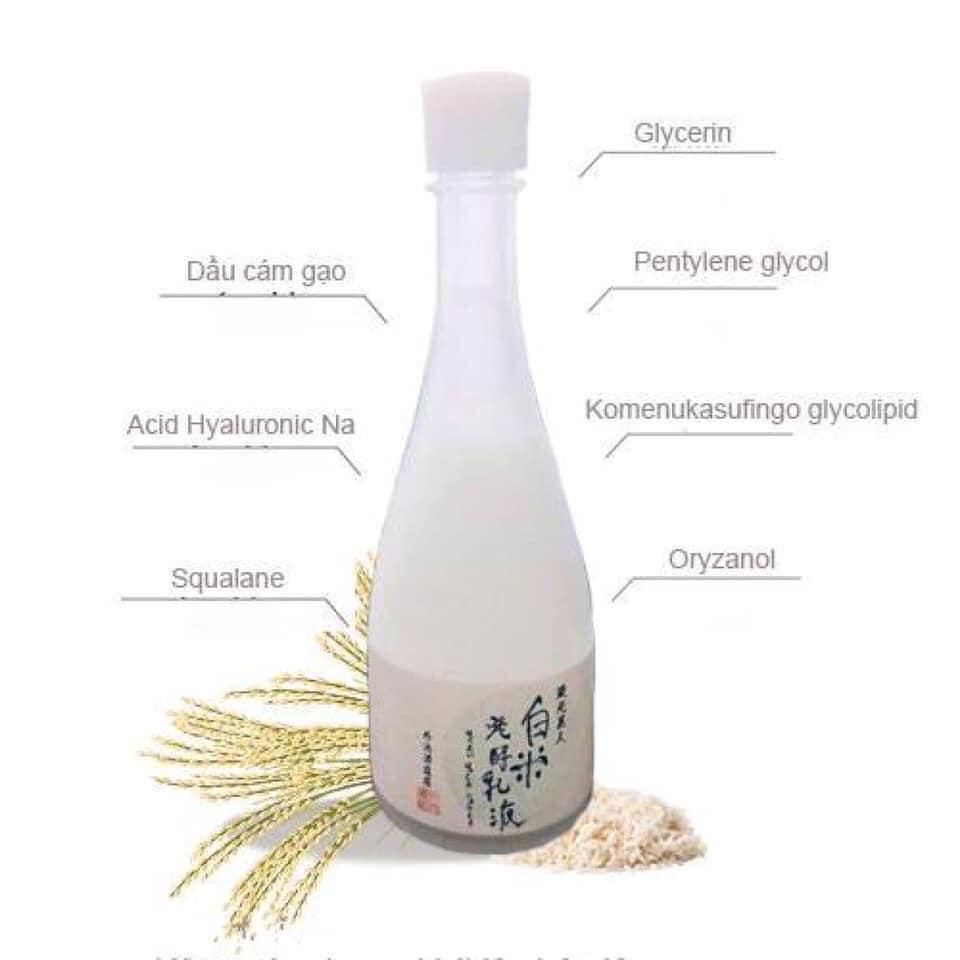 Nước thần dưỡng trắng Sake Kuramoto 120ml nội địa Nhật