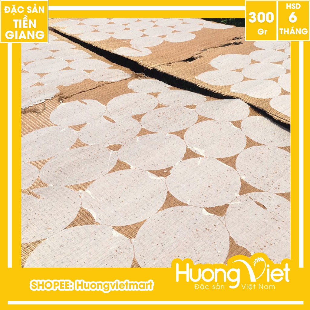 Bánh tráng sữa Hoàng Dung 250g, vị sầu riêng đặc biệt, bánh phồng sữa miền tây