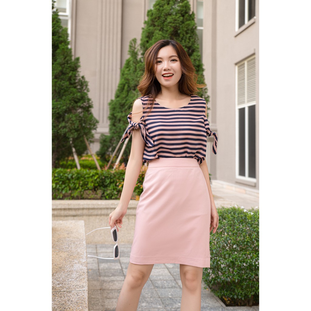 [ESWWH7501A] CHÂN VÁY BÚT CHÌ CÔNG SỞ - esitto | BigBuy360 - bigbuy360.vn