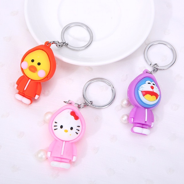 Sỉ 10 moc gấu kitty vịt mặc áo  53k