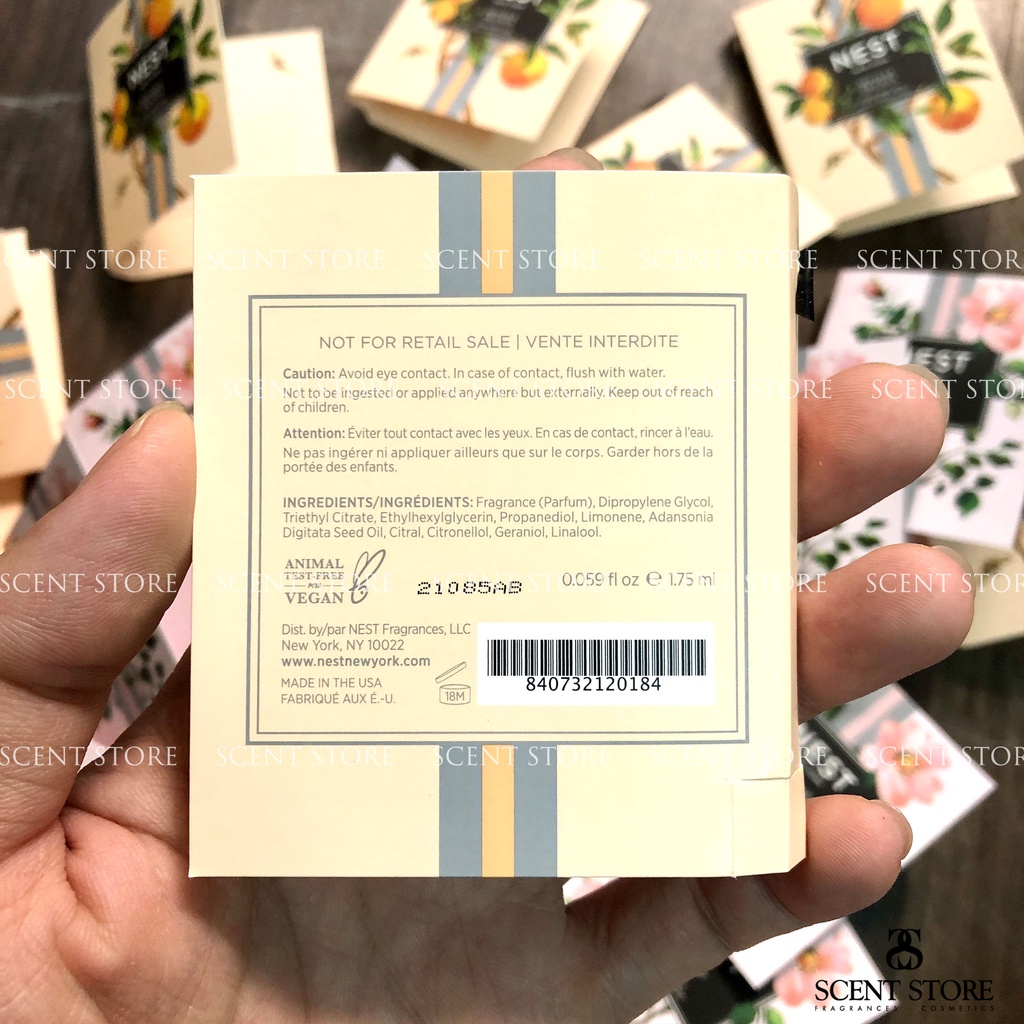 Scentstorevn - Vial chính hãng nước hoa Nest Seville Orange, Turkish Rose