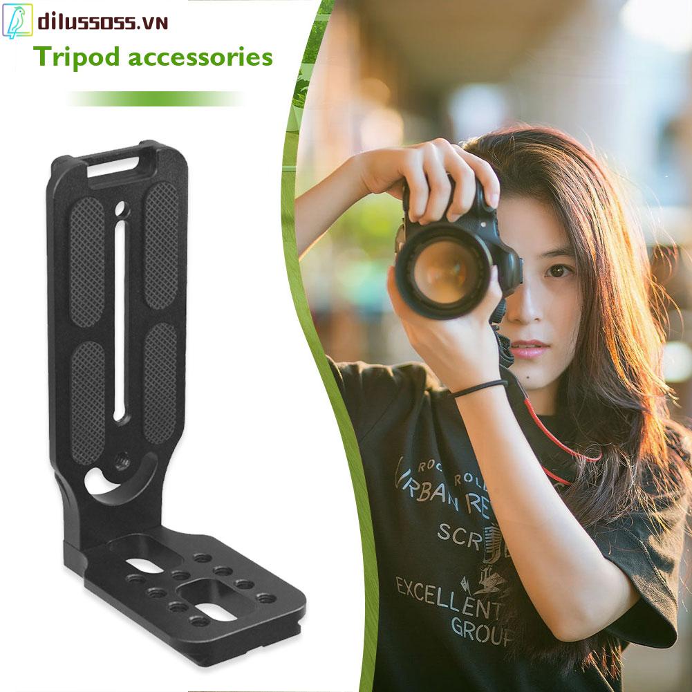 Đế gắn giá đỡ ba chân hình chữ L tháo gỡ nhanh chuyên dùng cho máy ảnh DSLR