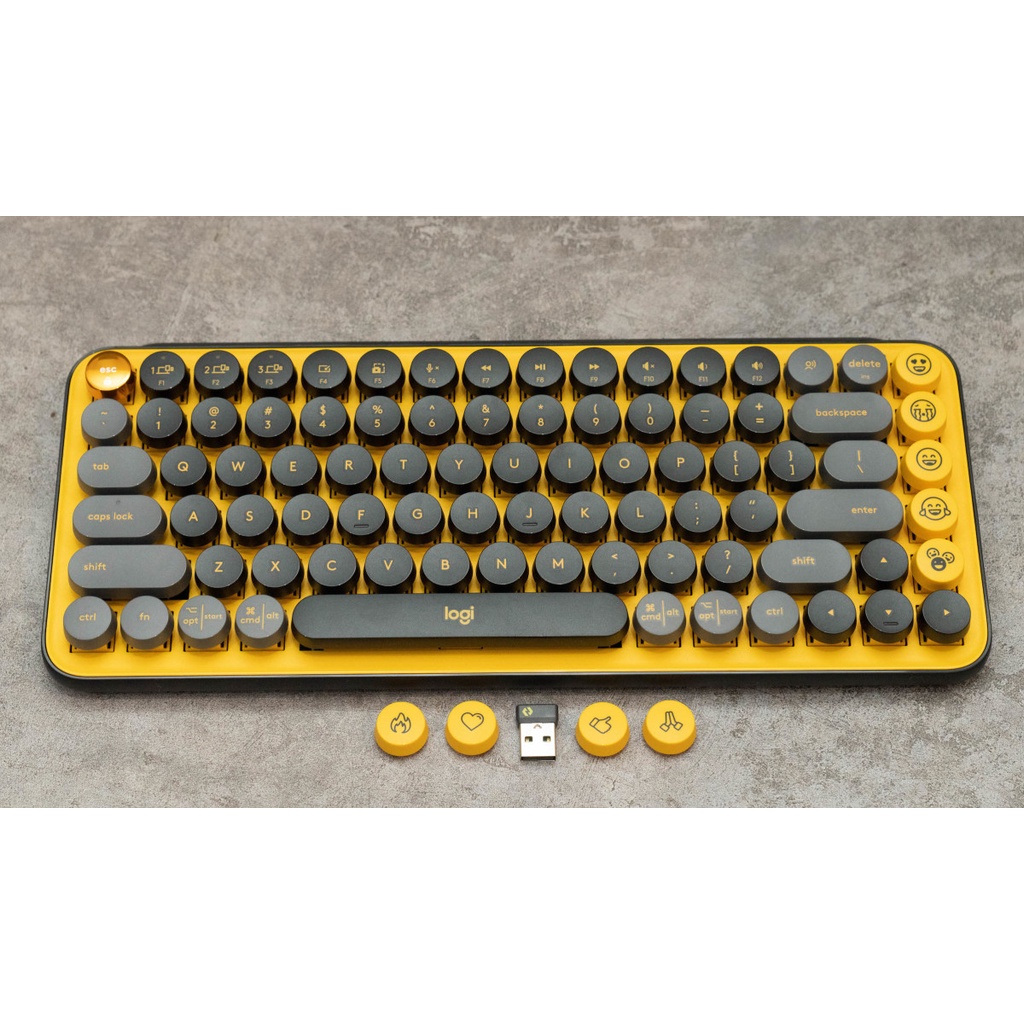 [Hỏa Tốc- HCM] Bàn Phím Cơ Không Dây Bluetooth Logitech POP Keys | Hàng Chính Hãng | Bảo Hành 12 Tháng | LSB Store