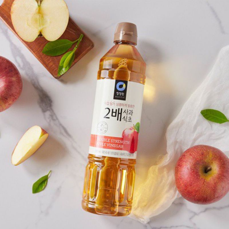Dấm táo Deasang Hàn quốc dùng để trộn salad,pha nước chấm giảm cân chai 500ml
