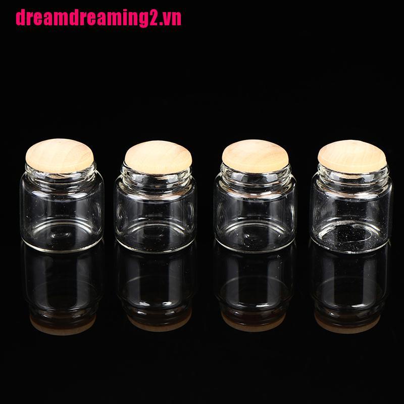 Set 4 lọ đựng đồ trang trí mini trang trí nhà búp bê