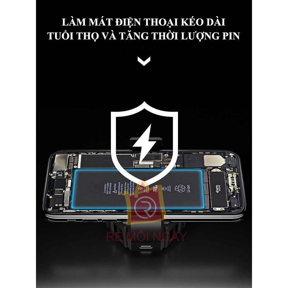 Quạt tản nhiệt điện thoại Memo DL06 - Quạt tản nhiệt sò lạnh bán dẫn làm mát tức thì tăng hiệu năng - Cooling Gaming | BigBuy360 - bigbuy360.vn