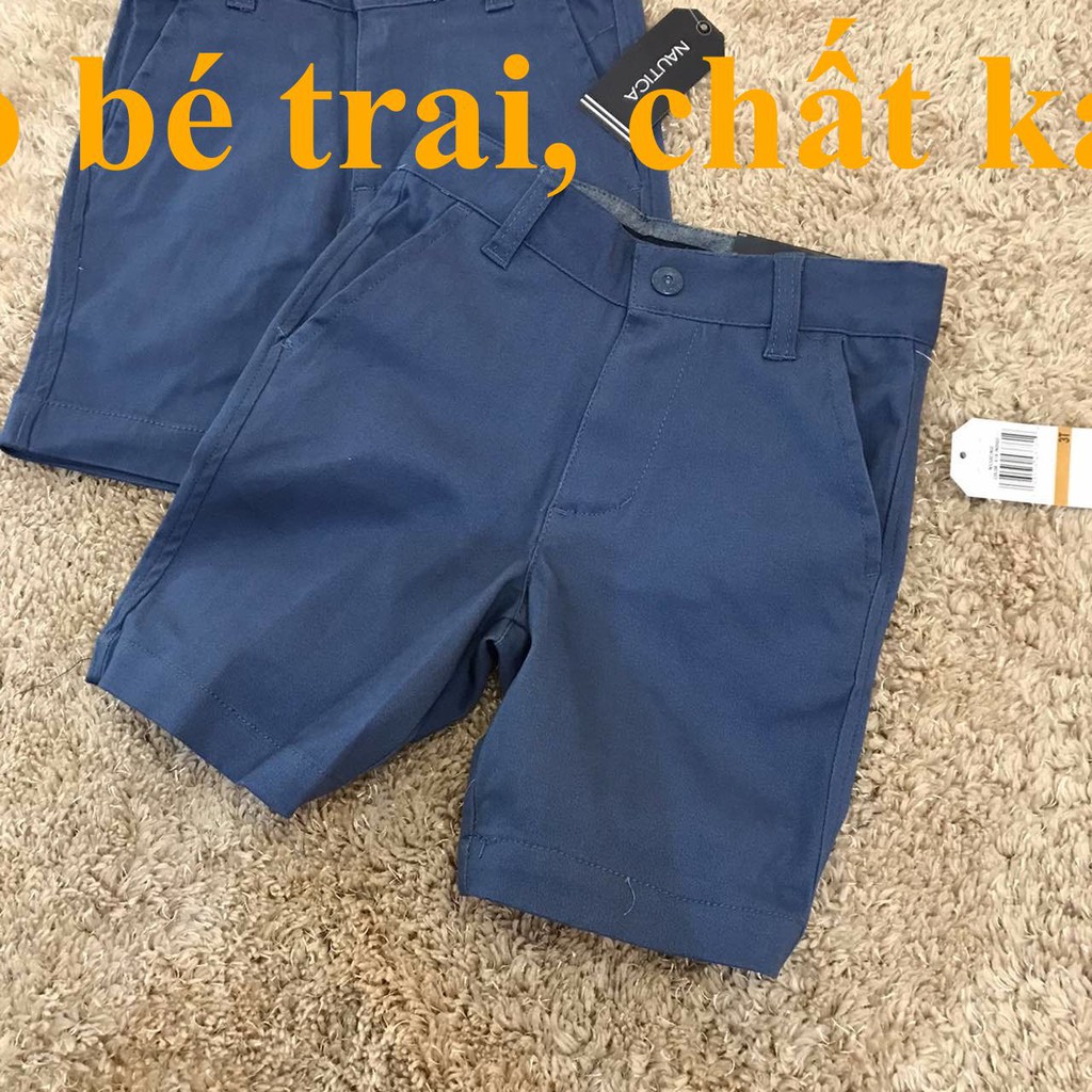 * Mã 8784: Quần kaki Nautica dư xịn cho bé trai, chất kaki mềm, màu tím than rất dễ mặc  - Các màu như hình - Size