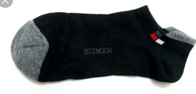 Tất bizmen 100%cotton kháng khuẩn cổ ngắn