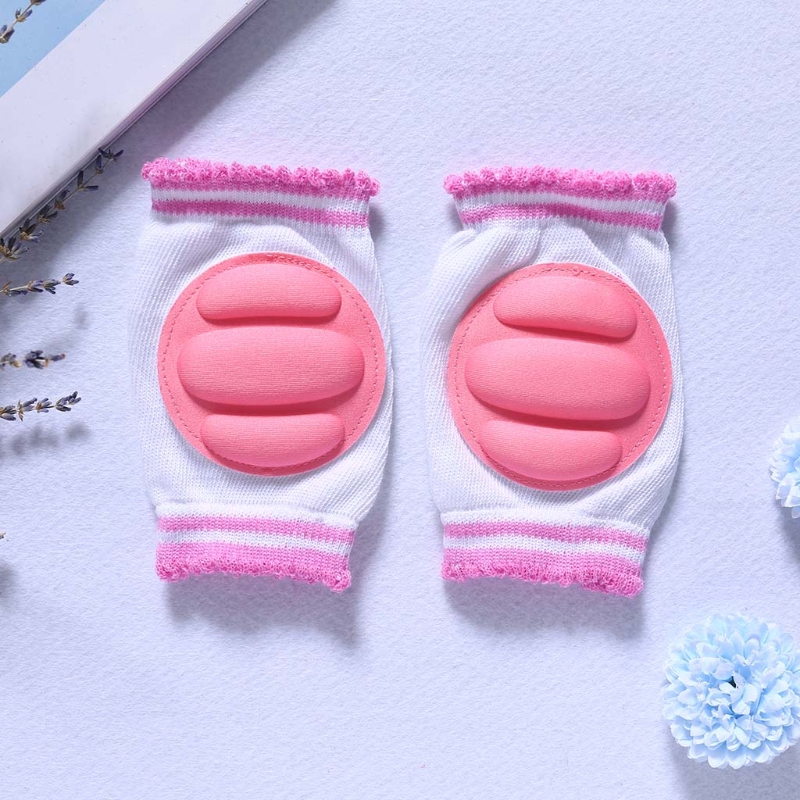 ♥WARM♥ Kids Elbow Cushion Toddlers Kneecap Breathable Knees Protector Crawling Leg Pads