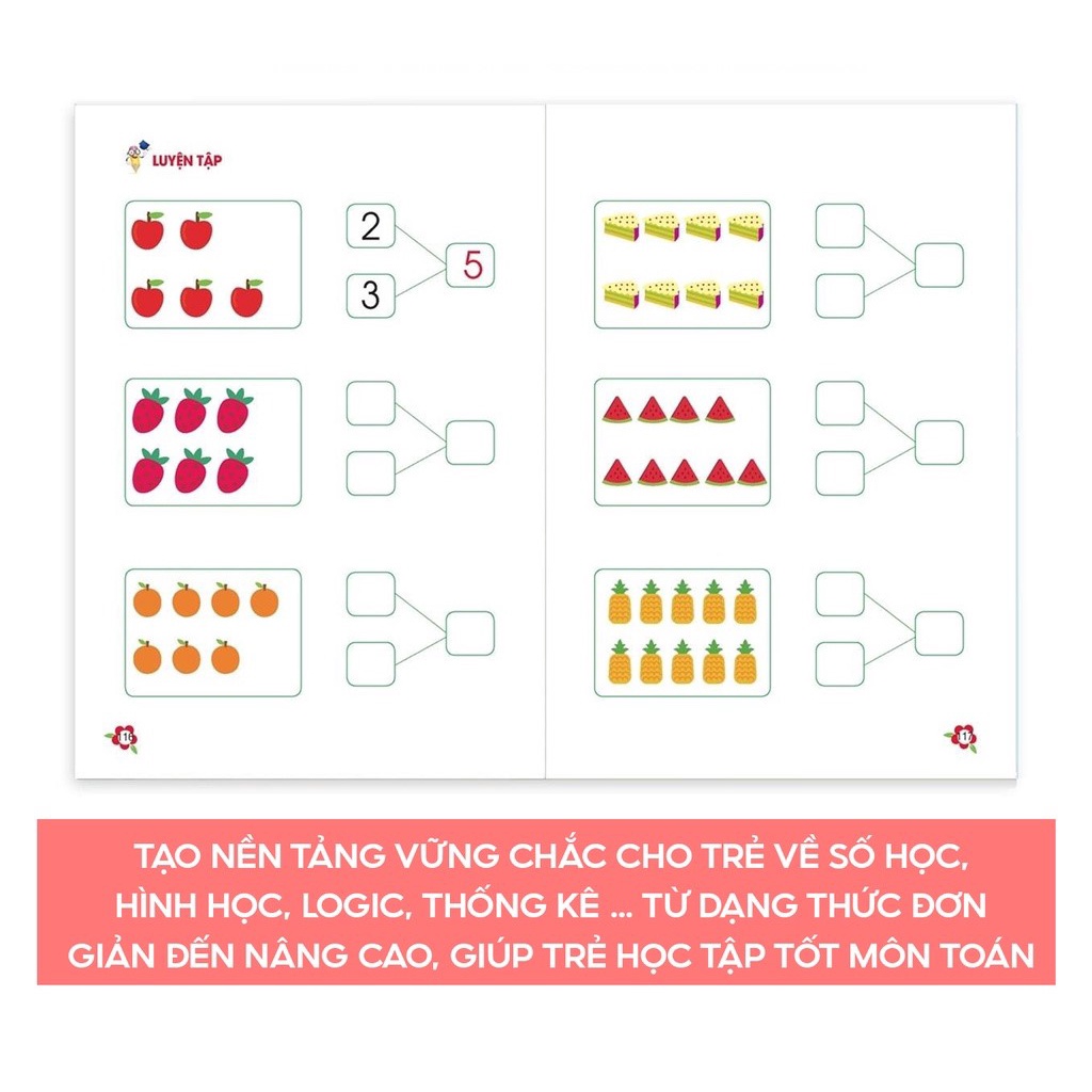 Sách - Combo Tập đánh vần tiếng việt, toán tư duy, bước đầu tập viết 1,2 kèm thẻ flashcard