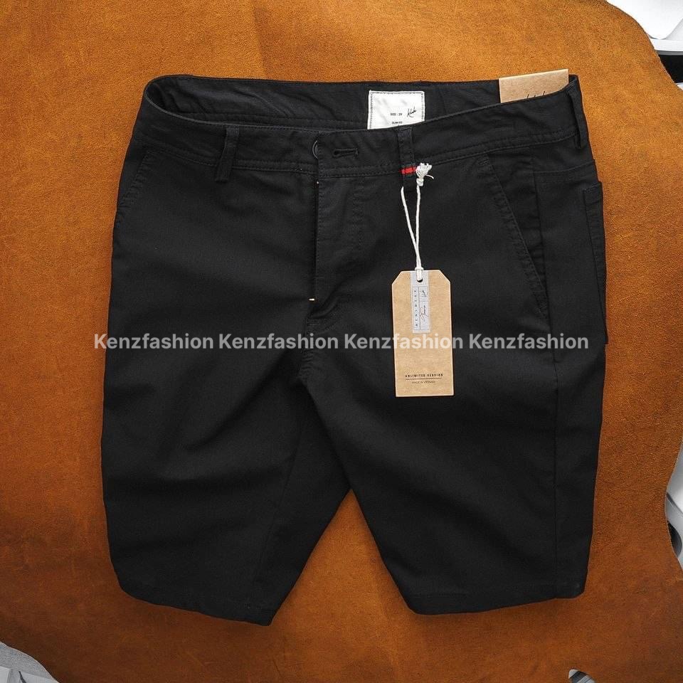 Quần Short kaki nam chất liệu mát mẻ thông thoáng