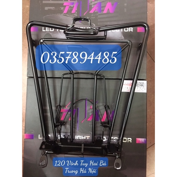 BAGA ĐEN NVX MỞ DỌC BẢN 10 LY SƠN TĨNH ĐIỆN