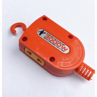 Ổ cắm chịu tải cao,có móc dây, 2 lỗ cắm sopoka