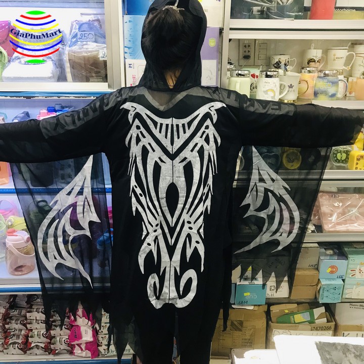 Áo Choàng Ma Cà Rồng - Áo Choàng Halloween