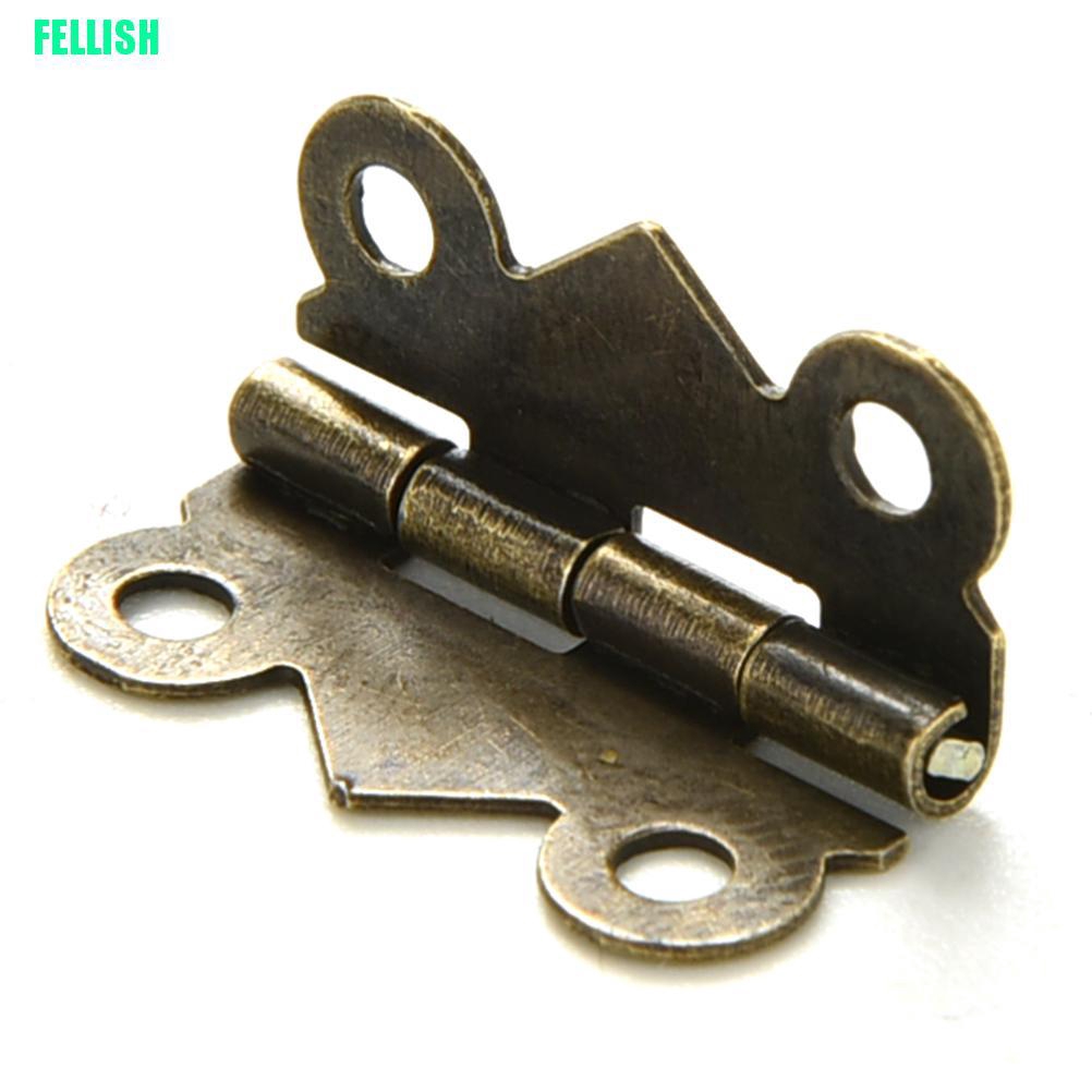 Bộ 10 / 20 Bản Lề Mini Hình Bướm Phong Cách Vintage